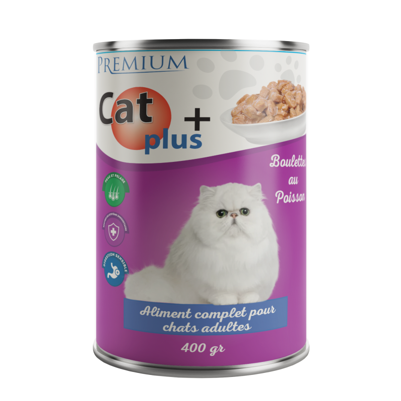 CAT + 400 GR BOUCHEES EN SAUCE POISSON