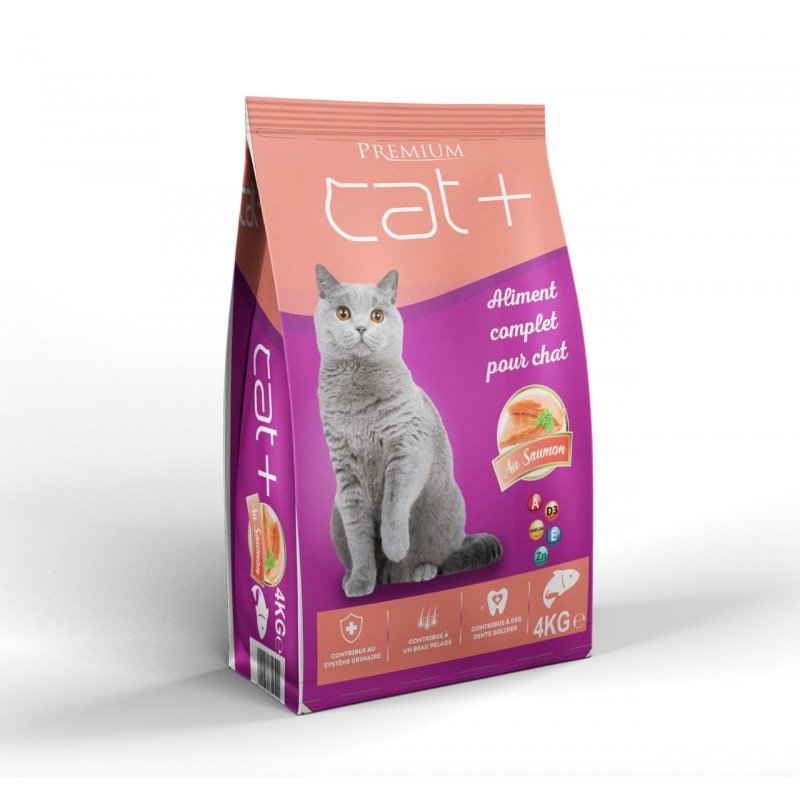 CAT+ SAUMON 4KG