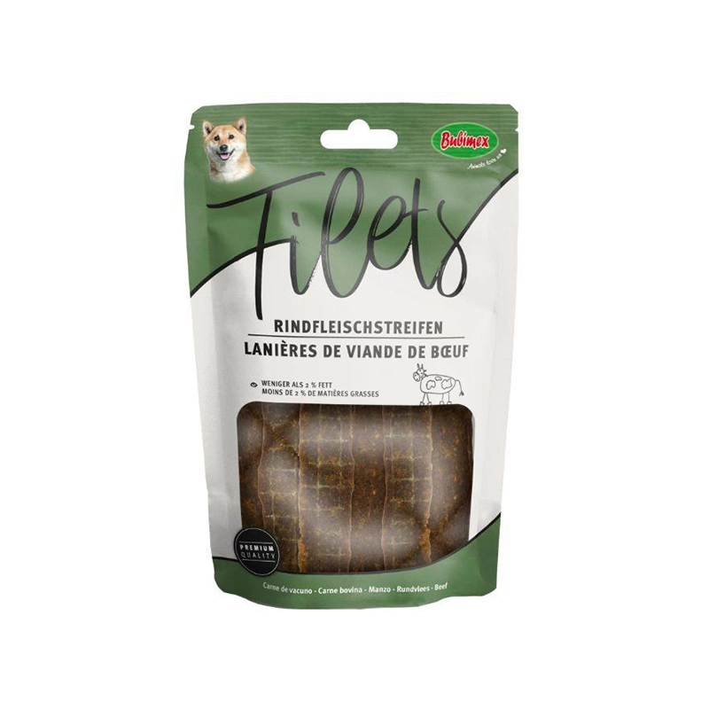 BUBIMEX LANIÈRES DE VIANDE DE BOEUF 60G