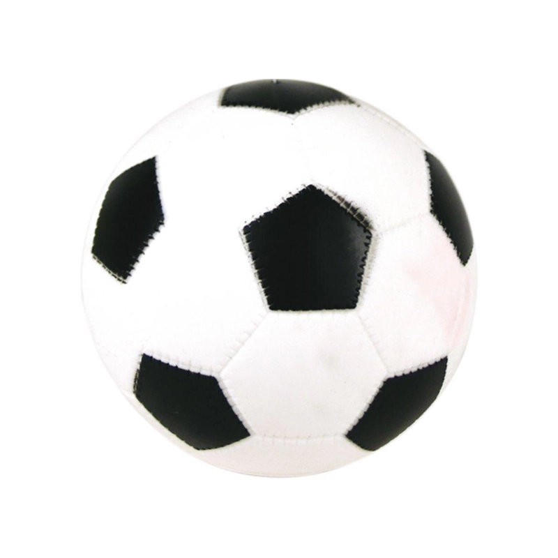 Ballon de foot, vinyle, Ø8cm