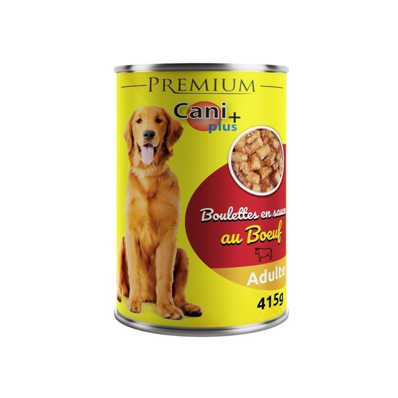 CANI PLUS 400 GR MORCEAU DE BOEUF EN SAUCE