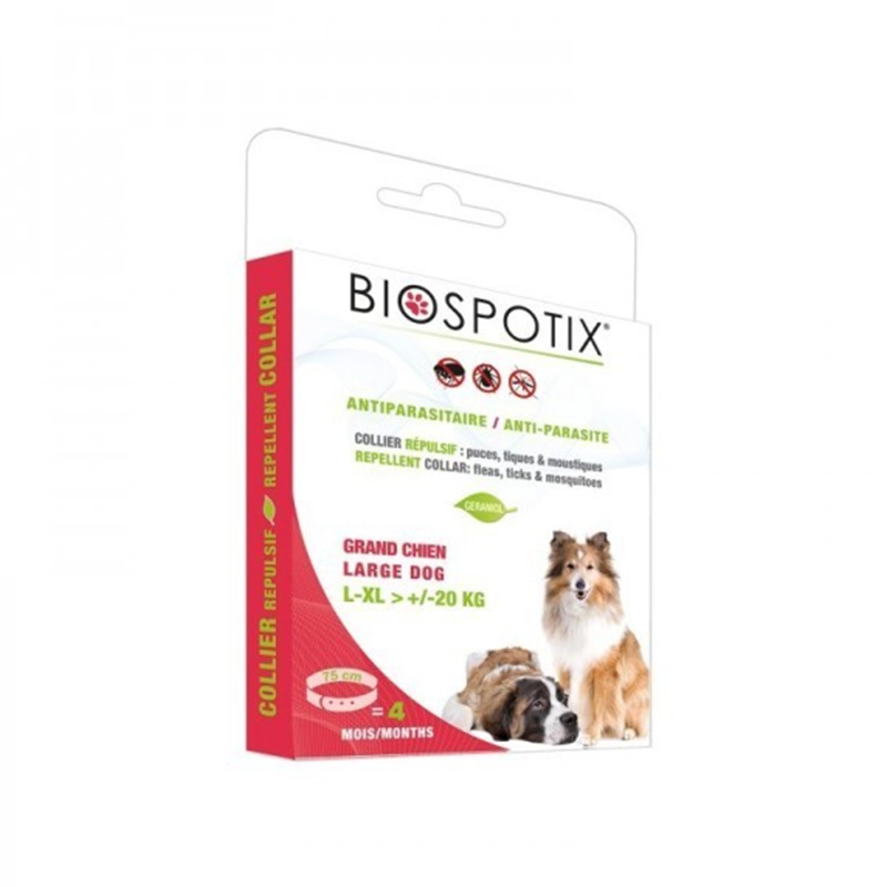 BIOGANCE - BIOSPOTIX CHIEN COLLIER L-XL