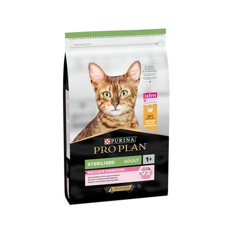 PURINA - PRO PLAN STERILISED CAT CHICKEN 10KG