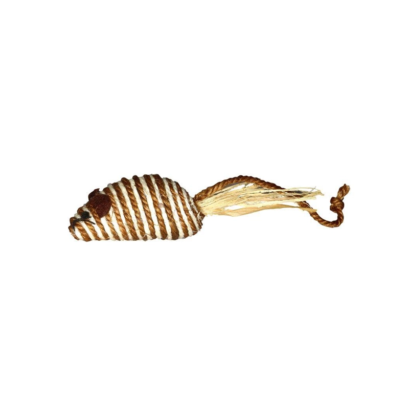 Jouet souris, sisal, 9cm