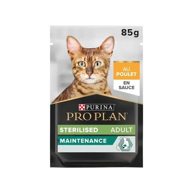 PURINA - PRO PLAN NUTRISAVOUR STERILISED POULET 85