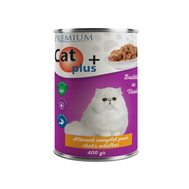 CAT + 400 GR BOUCHEES EN SAUCE AU POULET