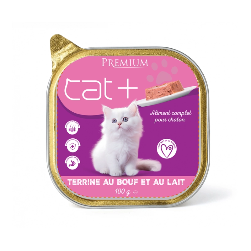 Cat+ pate 100g kitten