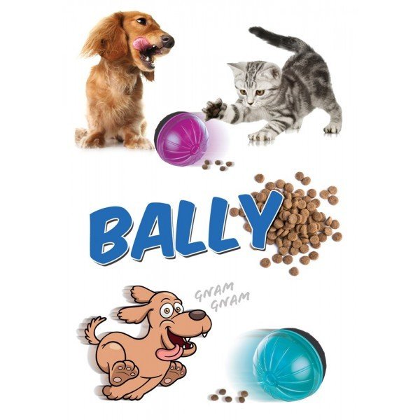 GEORPLAST - BALLE DE NOURRITURE ET DE Friandises 12CM.