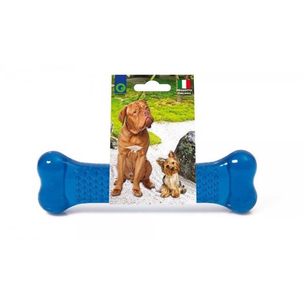 GEORPLAST - SLURPY 4 - BONE TOY FOR DOG CM. 18.5 X 5 X 2.5 H