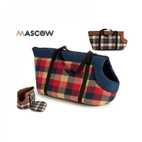 MASCOW - CAGE DE TRANSPORT MASCOTE CARRES SET 2 C25 X 46 X 25 CM.