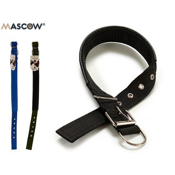 MASCOW - COLLIER DURABLE NYLON RÉGLABLE POUR CHIEN DE TAILLE MEDIUM 0