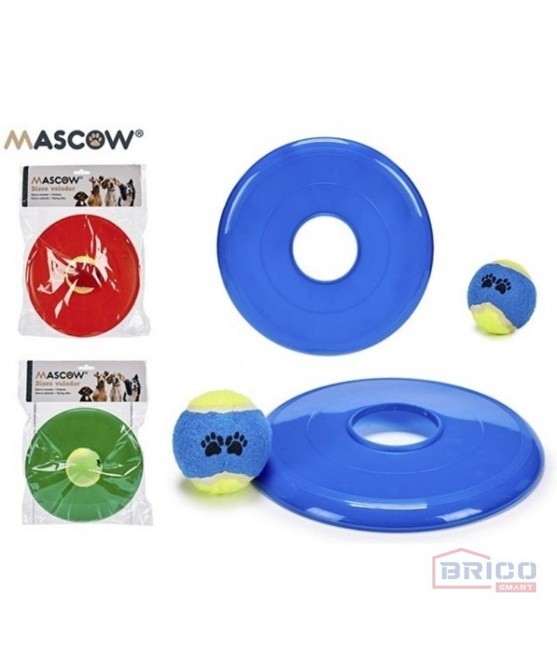 MASCOW - DISC AVEC BALLE MASCOTE MIX 3 COUL
