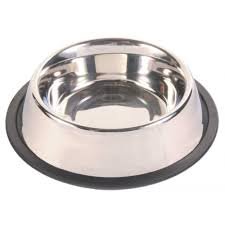 MASCOW GAMELLE INOX METAL 26CM EMPREINTES CAOUTCHOUC