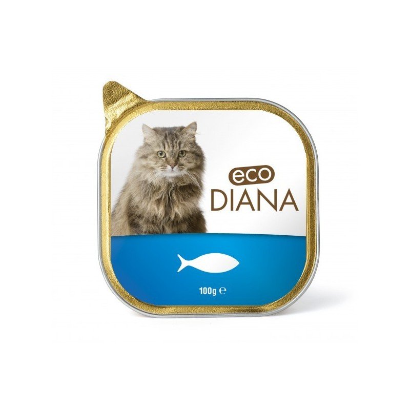 ECO DIANA – PÂTÉ EN BARQUETTE AU POULET POUR CHAT – 100G